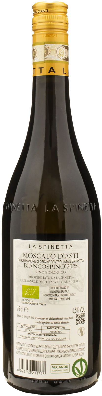 La Spinetta Moscato d'Asti Biancospino Tappo Stelvin 2025