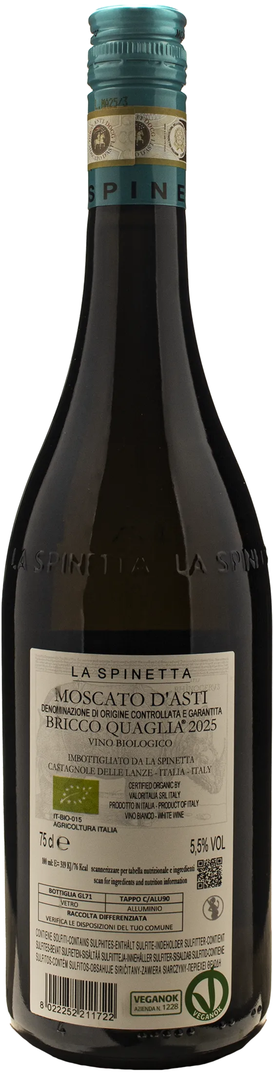 La Spinetta Moscato d'Asti Bricco Quaglia 2025