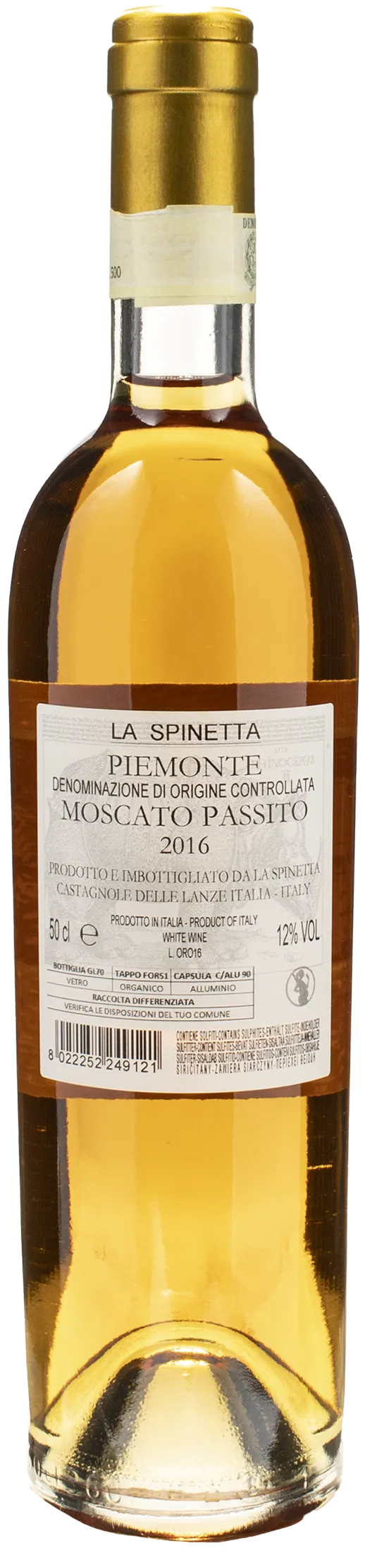 La Spinetta Moscato Passito Oro 0.5L 2016