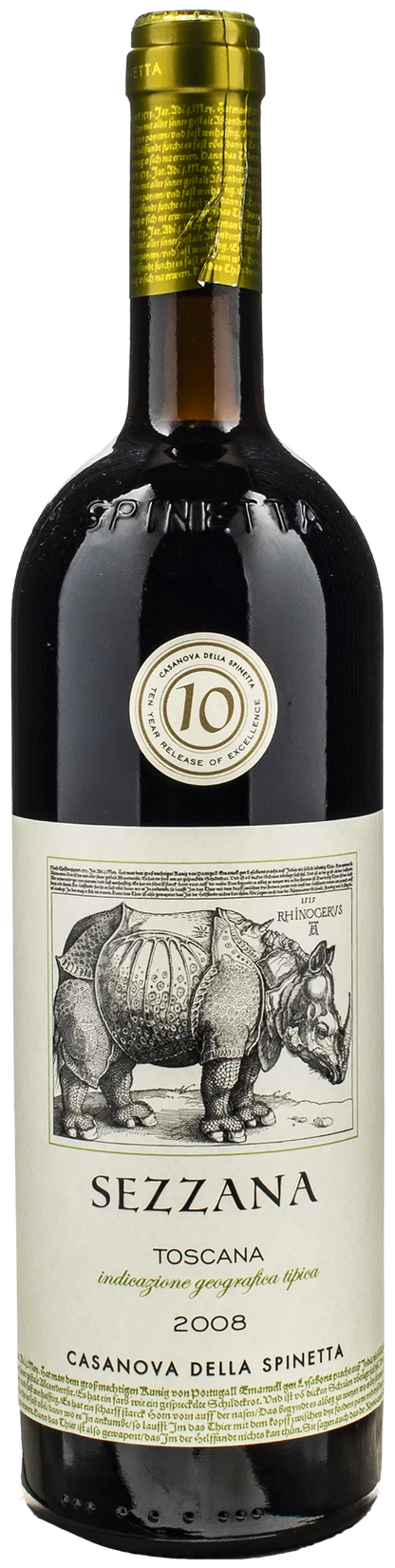 Casanova della Spinetta Toscana Sangiovese Rosso Sezzana 2008