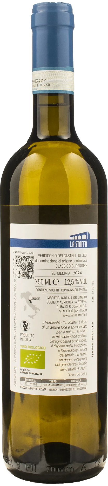 La Staffa Verdicchio Castelli Jesi Classico Superiore 2024