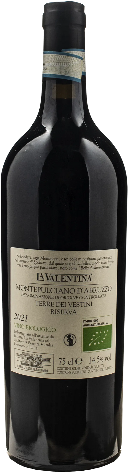 La Valentina Montepulciano d'Abruzzo Bellovedere Riserva 2021