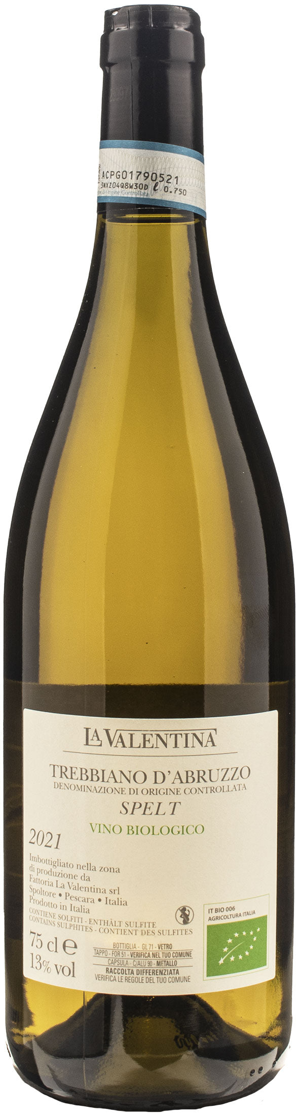 La Valentina Trebbiano d'Abruzzo Spelt 2021
