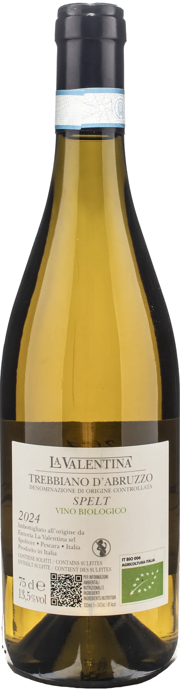 La Valentina Trebbiano d'Abruzzo Spelt 2024