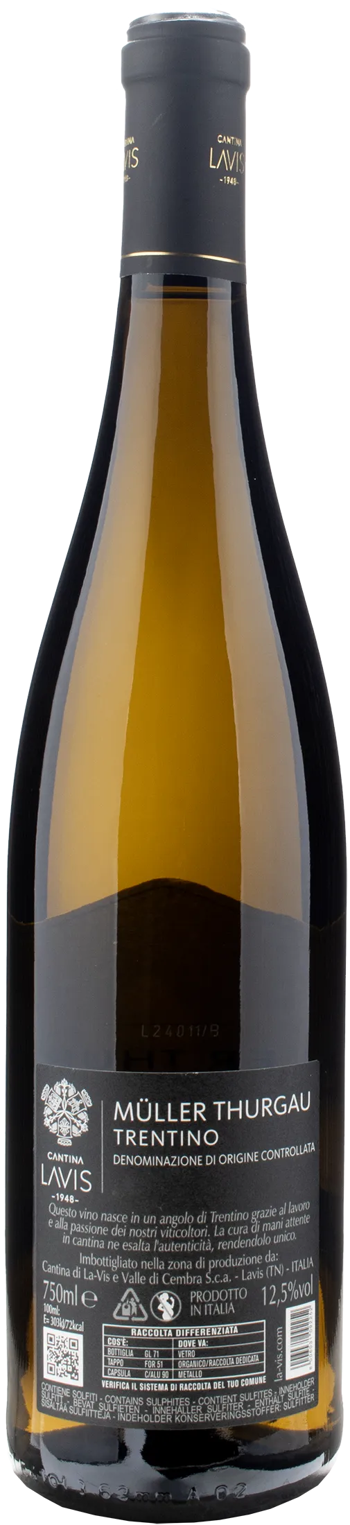 La Vis Müller Thurgau 2023
