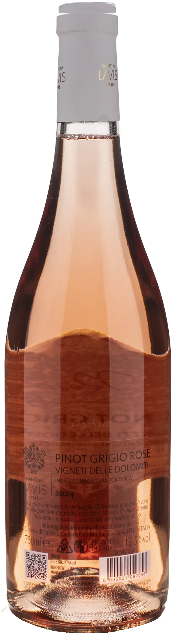 La Vis Pinot Grigio Rosè 2024