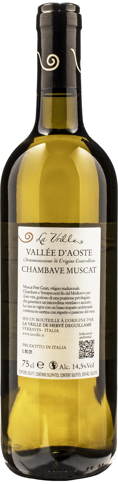 La Vrille Val d’Aosta Chambave Muscat 2022