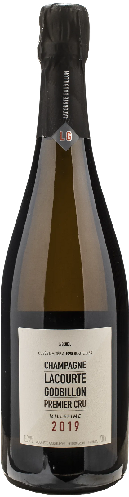 Lacourte Godbillon Champagne 1er Cru Extra Brut Millesime 2019