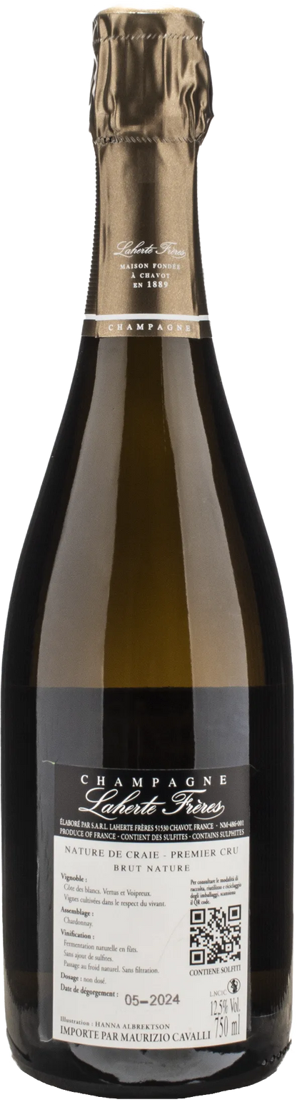 Laherte Freres Champagne 1er Cru Nature de Craie Dosage Zero