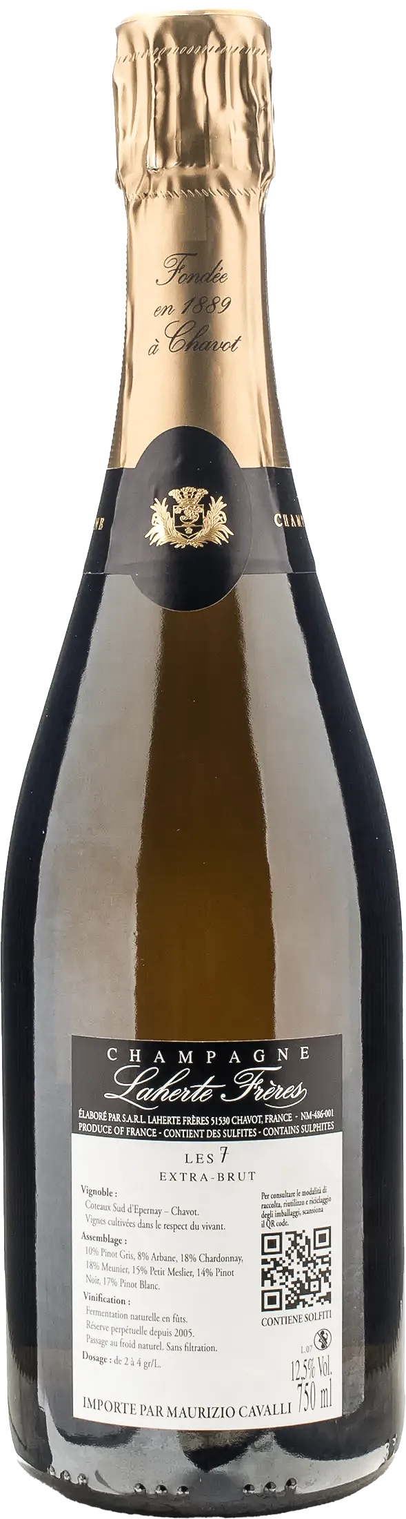 Laherte Frères Champagne Les 7 Soléra 2005-2021