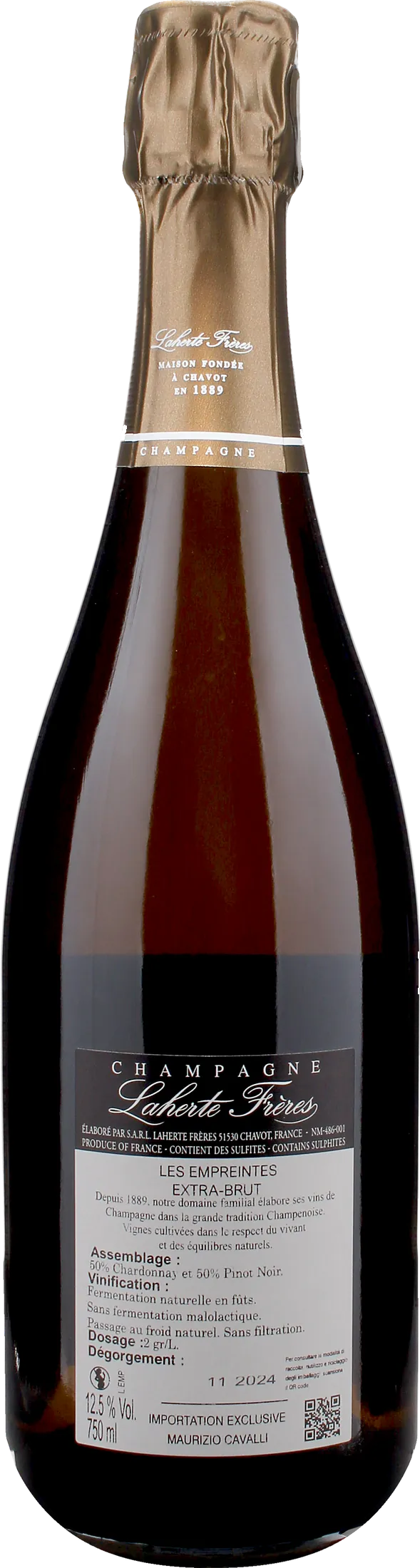 Laherte Freres Champagne Les Empreintes Extra Brut 2019