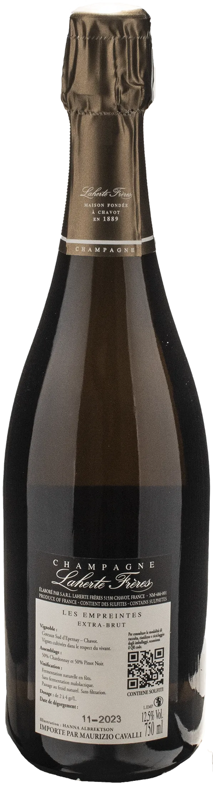 Laherte Freres Champagne Les Empreintes Extra Brut Millesime 2018