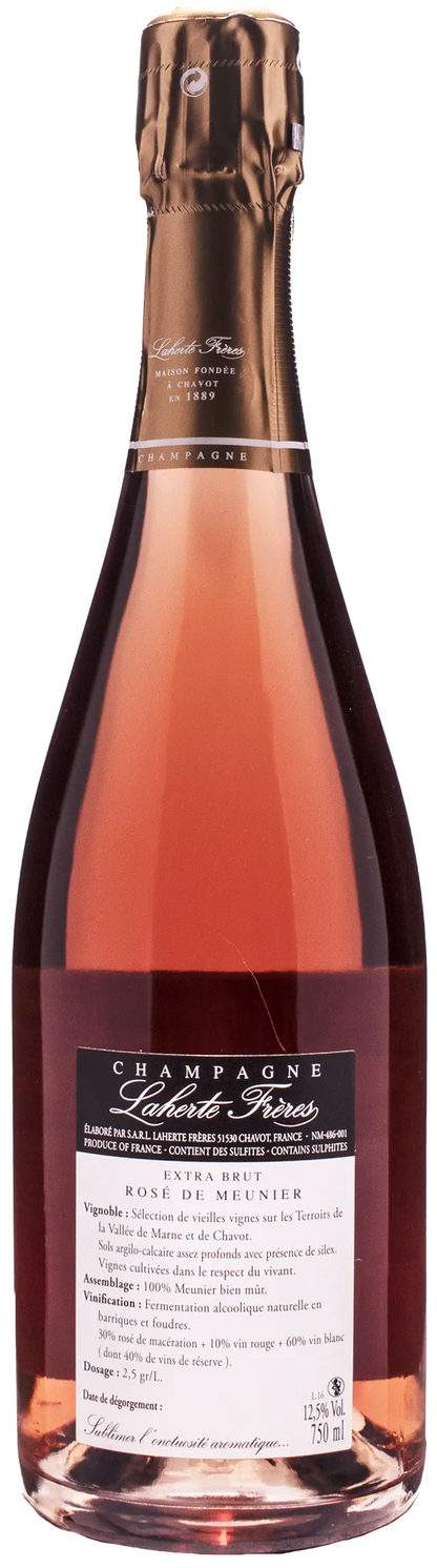 Laherte Frères Champagne Rose de Meunier Extra Brut