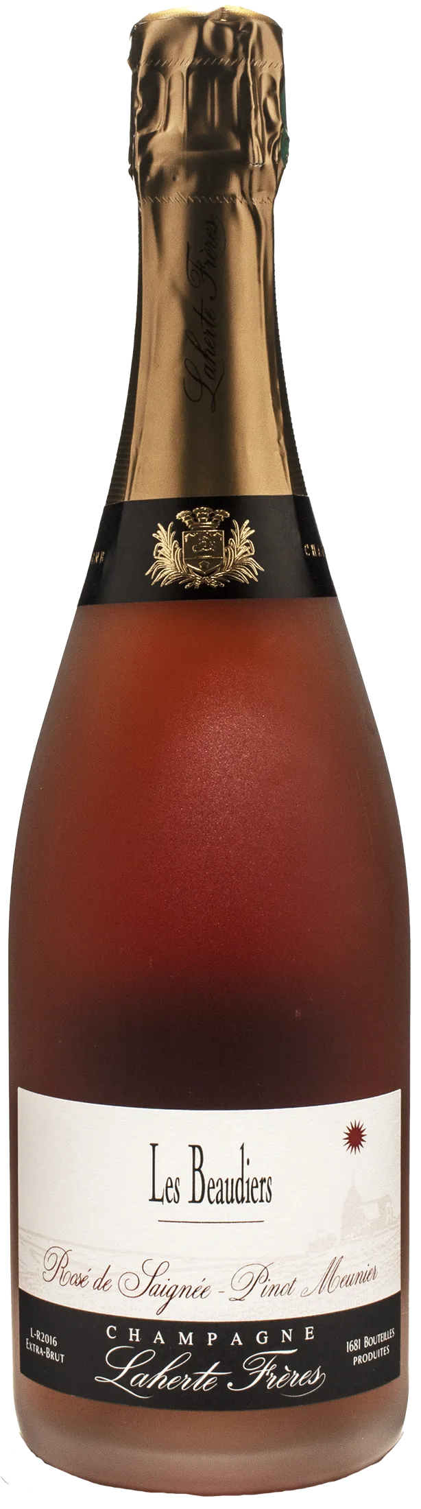 Laherte Freres Champagne Rose de Saignee Les Beaudiers Extra Brut
