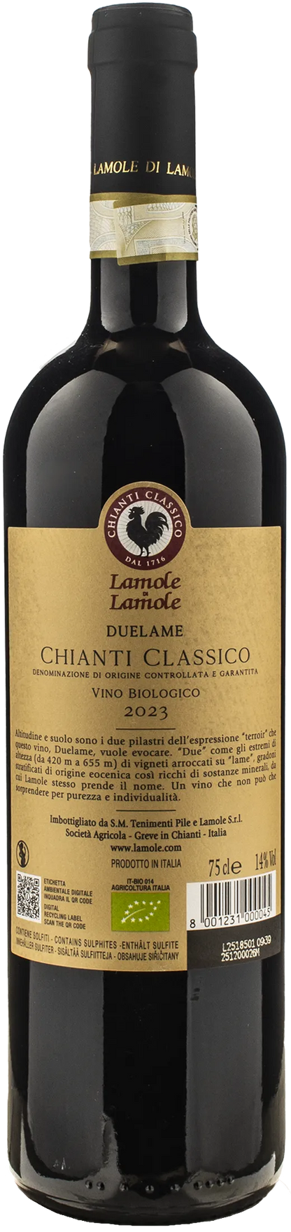 Lamole di Lamole Chianti Classico Duelame 2023