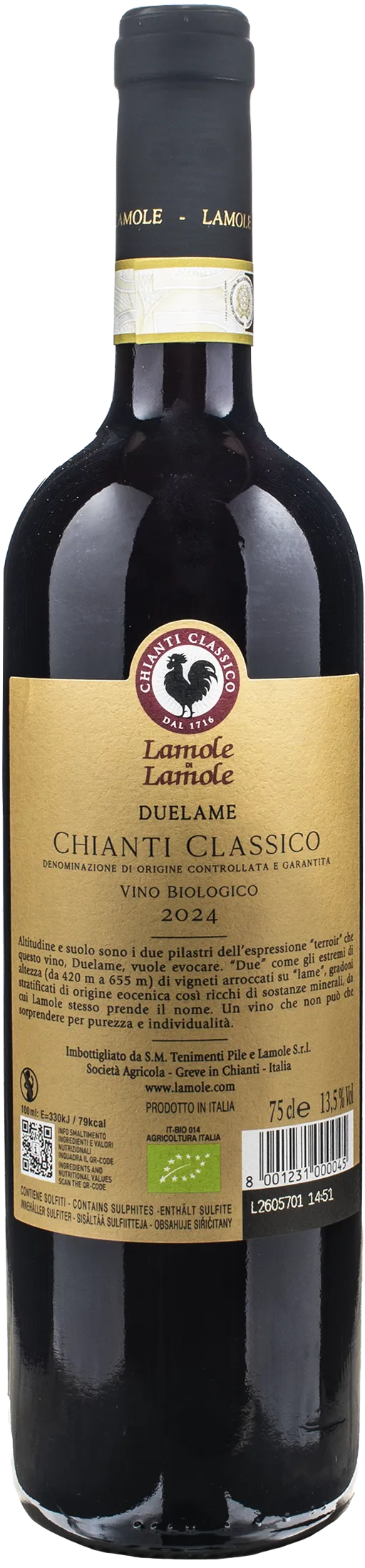 Lamole di Lamole Chianti Classico Duelame 2024