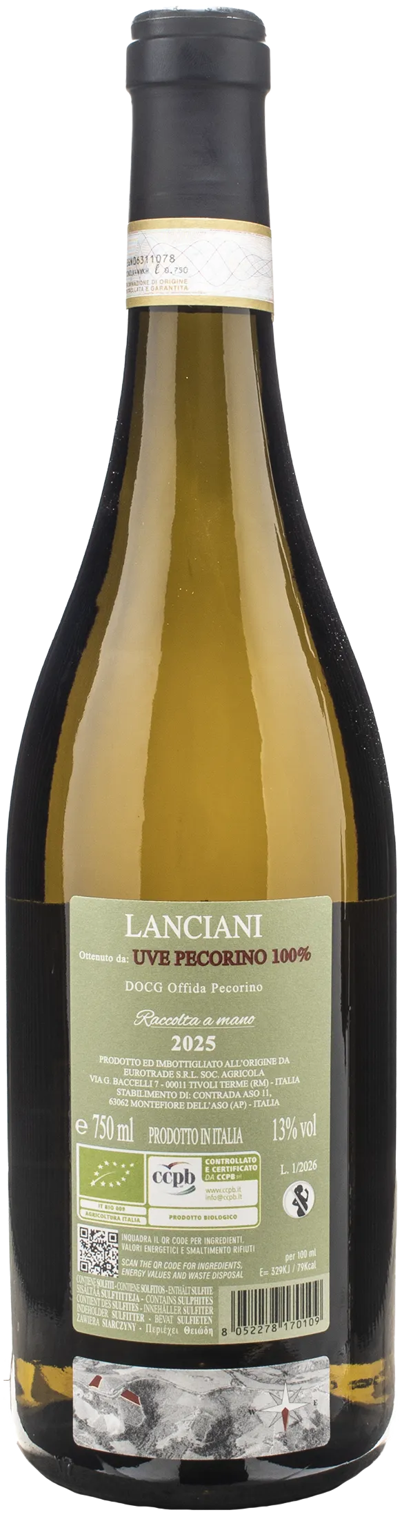 Lanciani Pecorino Versante Sud 2025