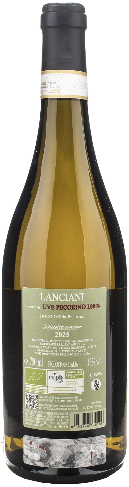 Lanciani Pecorino Versante Sud 2025