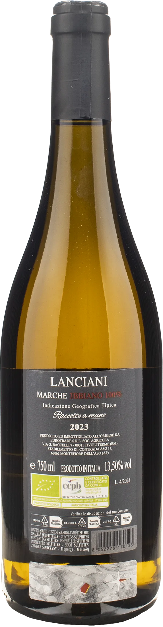 Lanciani Trebbiano Versante Est 2023