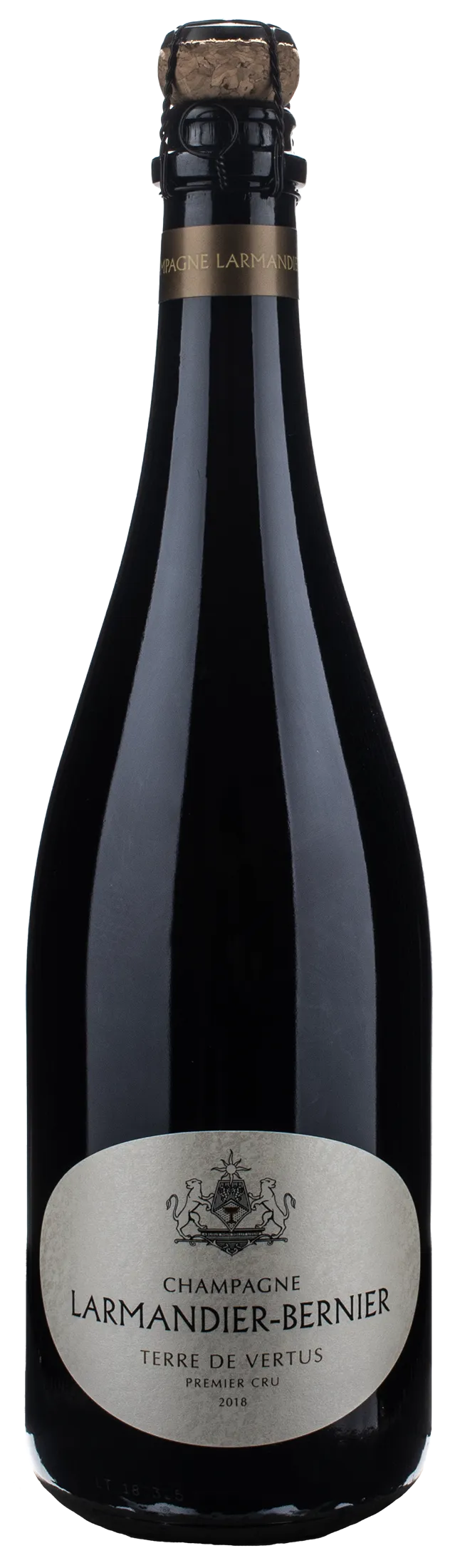 Larmandier Bernier Champagne 1er cru Terre de Vertus Blanc de Blancs Brut Nature 2018