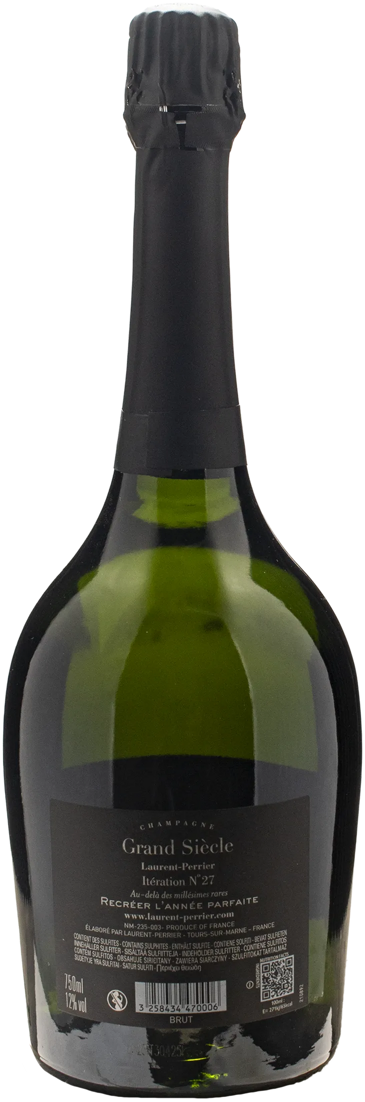 Laurent Perrier Champagne Grande Cuvee Grand Siecle 27 Brut