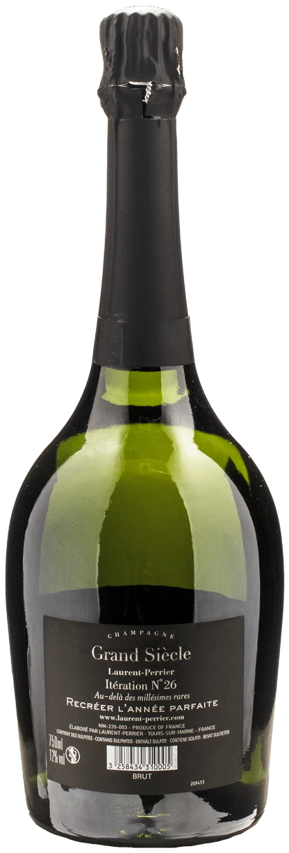 Laurent Perrier Champagne Grande Cuvee Grand Siecle n°26 Brut Laurent Perrier Champagne Grande Cuvee Grand Siecle n°26 Brut