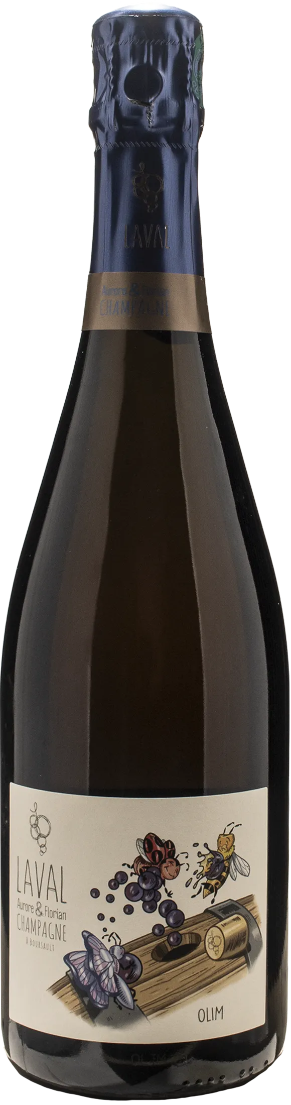 Laval Aurore e Florian Champagne Rosè Olim Extra Brut