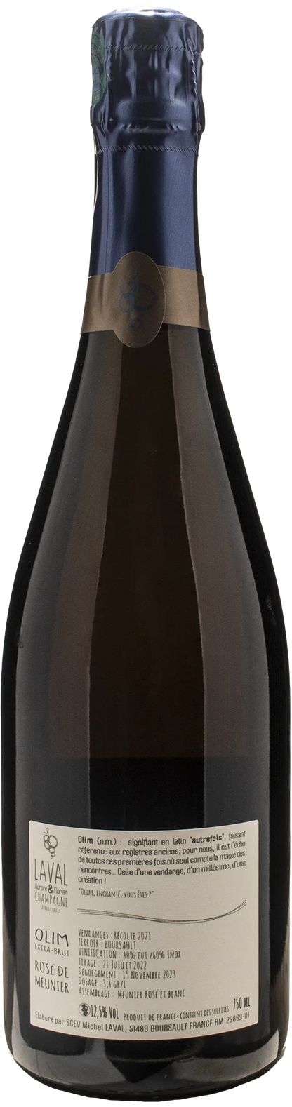 Laval Aurore e Florian Champagne Rosè Olim Extra Brut