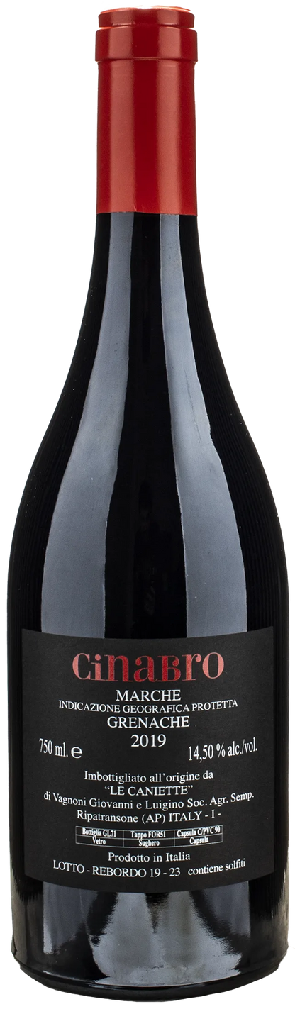 Le Caniette Cinabro 2019