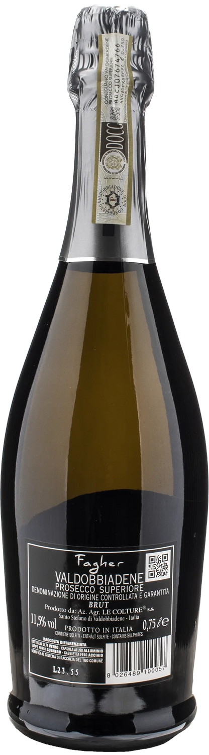 Le Colture Valdobbiadene Prosecco Superiore Fagher Brut