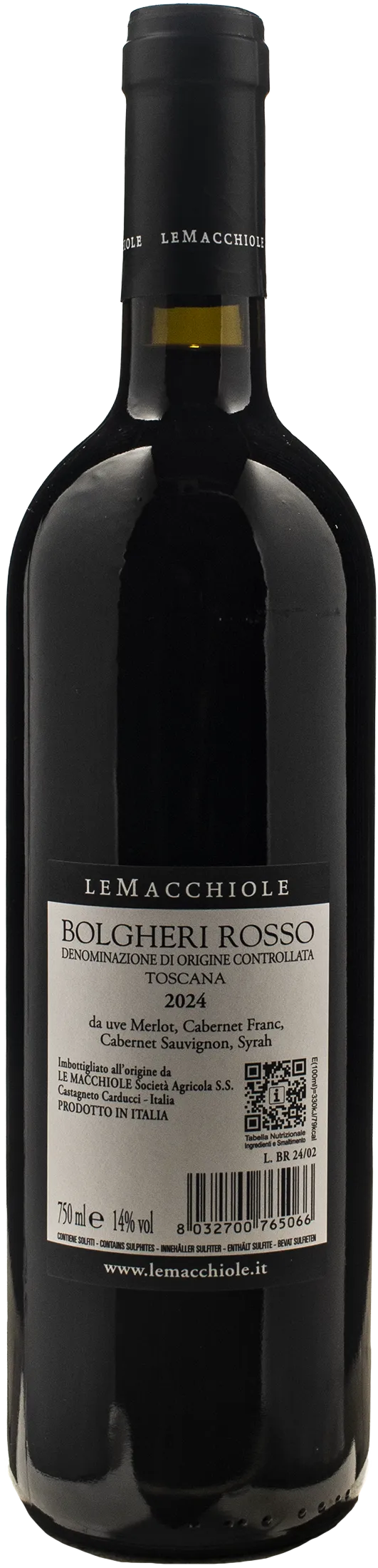 Le Macchiole Bolgheri Rosso 2024