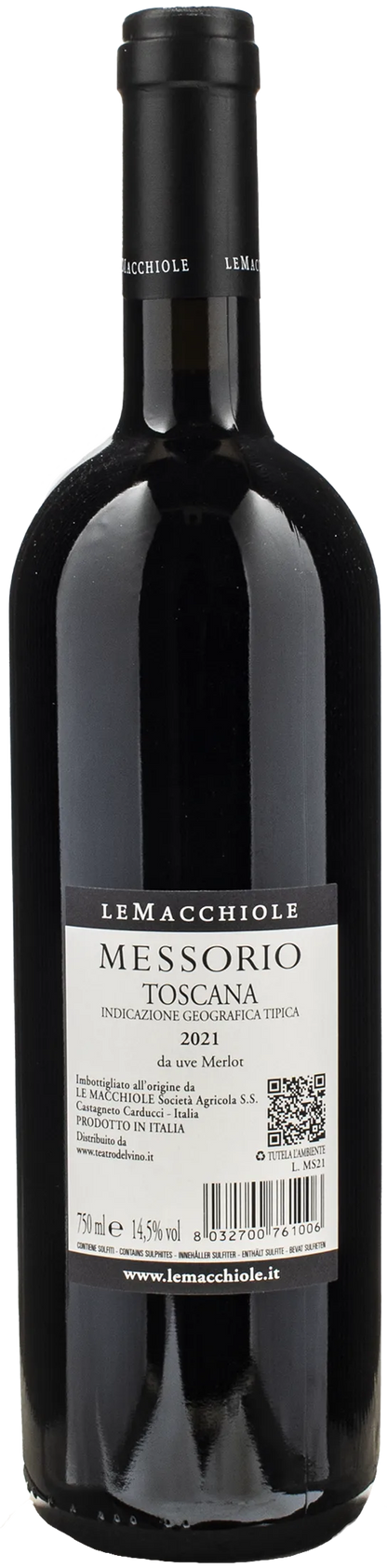 Le Macchiole Messorio 2021