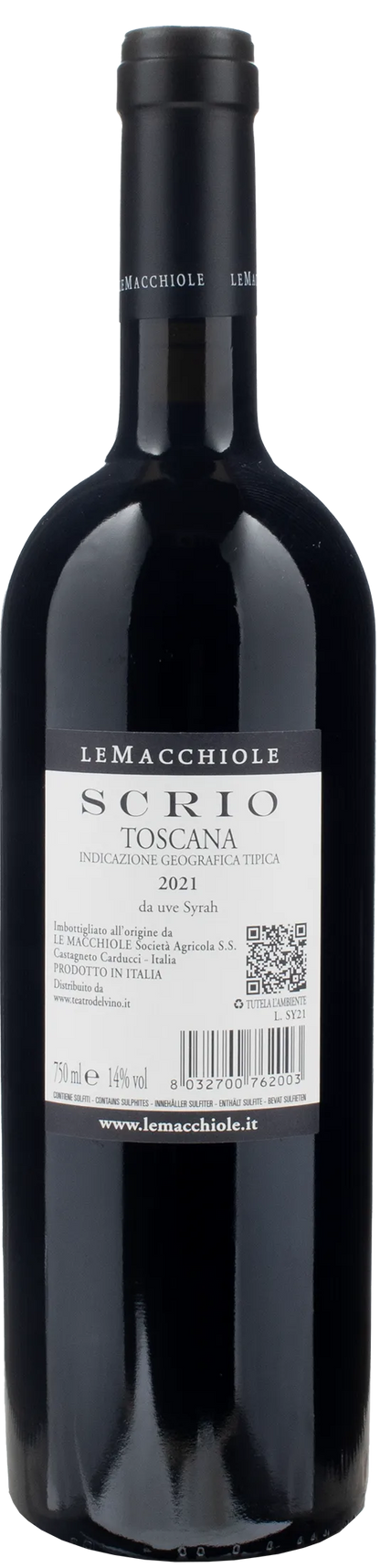 Le Macchiole Scrio 2021