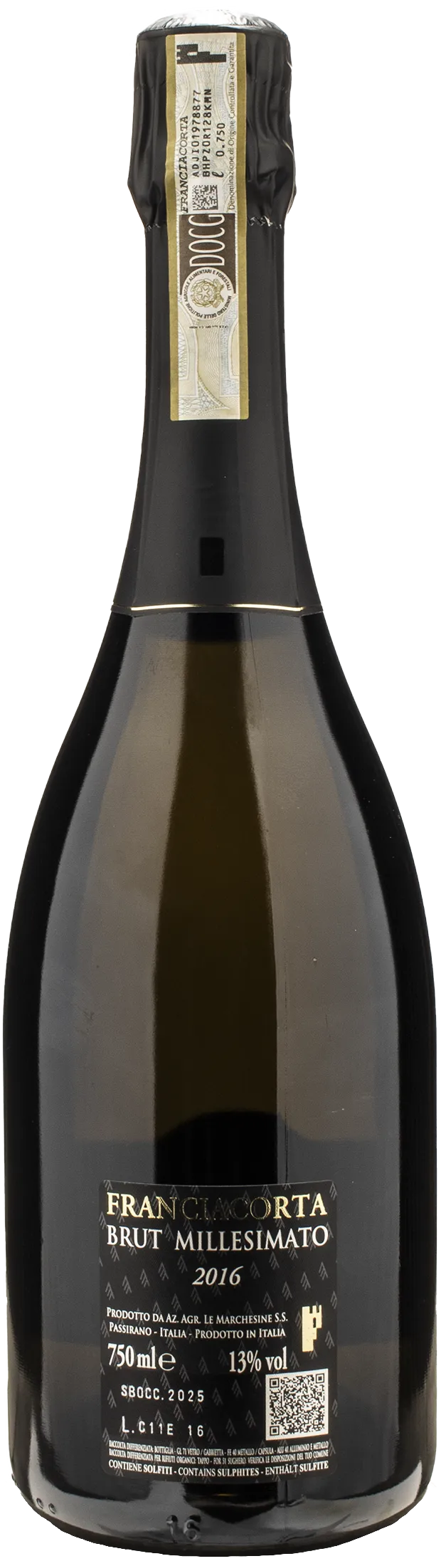 Le Marchesine Franciacorta Esus Brut Millesimato 2016