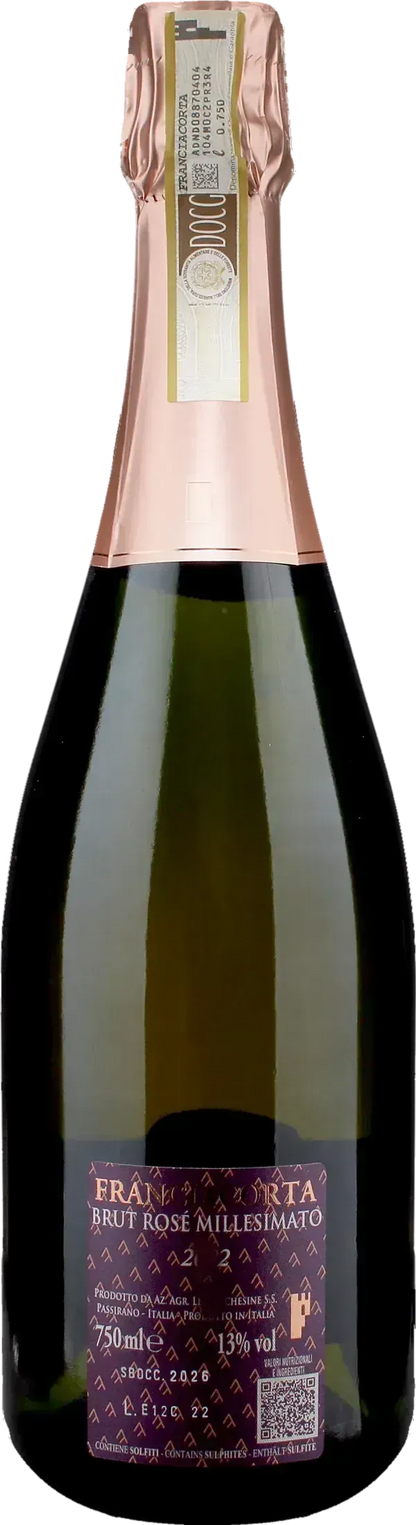 Le Marchesine Franciacorta Rosè Artio Brut Millesimato 2022