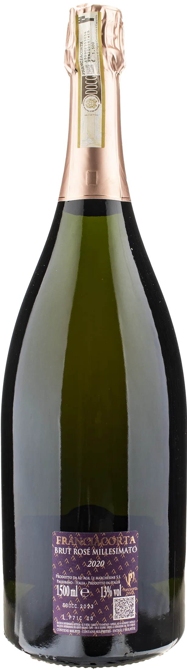 Le Marchesine Franciacorta Rosè Artio Brut Millesimato Magnum 2020