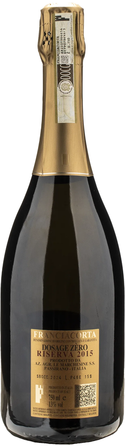 Le Marchesine Franciacorta Secolo Novo Dosaggio Zero Riserva 2015