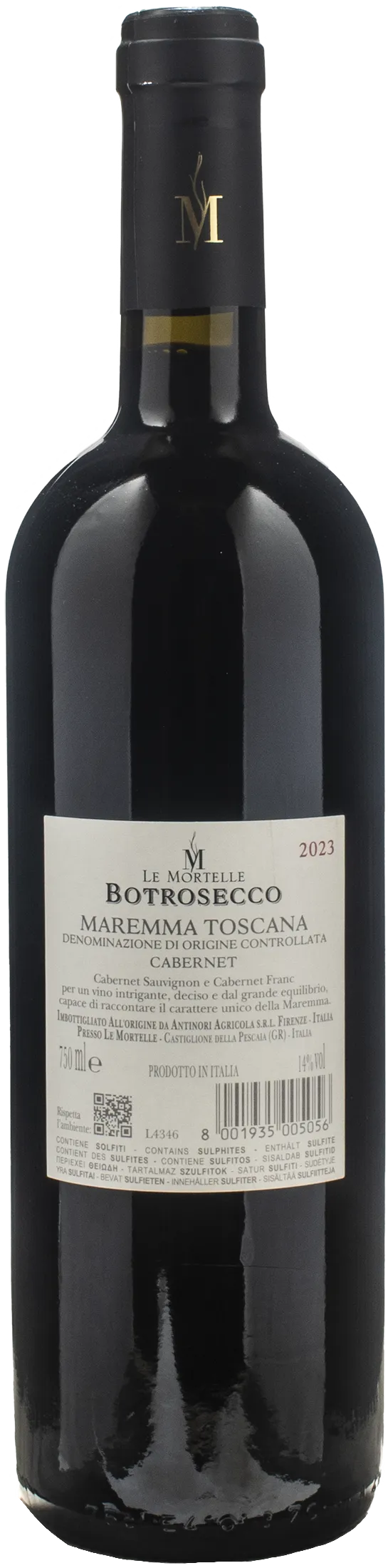 Le Mortelle Maremma Toscana Cabernet Botrosecco 2023