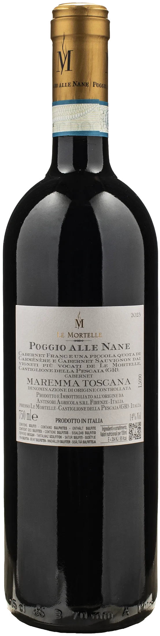 Le Mortelle Maremma Toscana Poggio alle Nane 2023