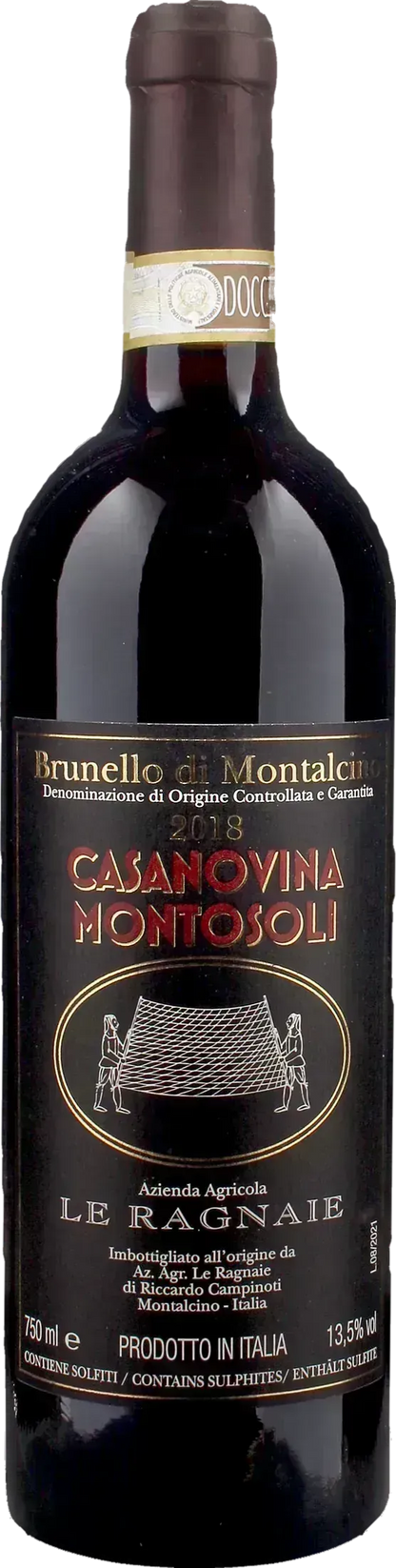 Le Ragnaie Brunello Montalcino Casanovina Montosoli 2018