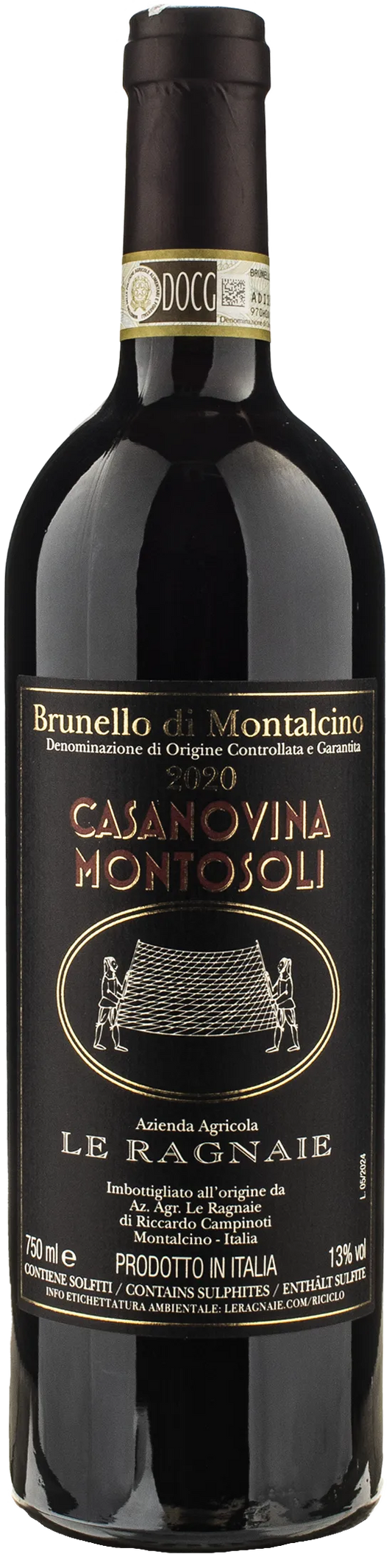 Le Ragnaie Brunello Montalcino Casanovina Montosoli 2020