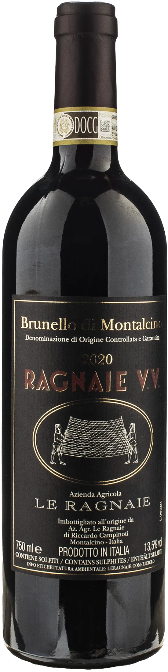 Le Ragnaie Brunello Montalcino Le Ragnaie V.V. 2020