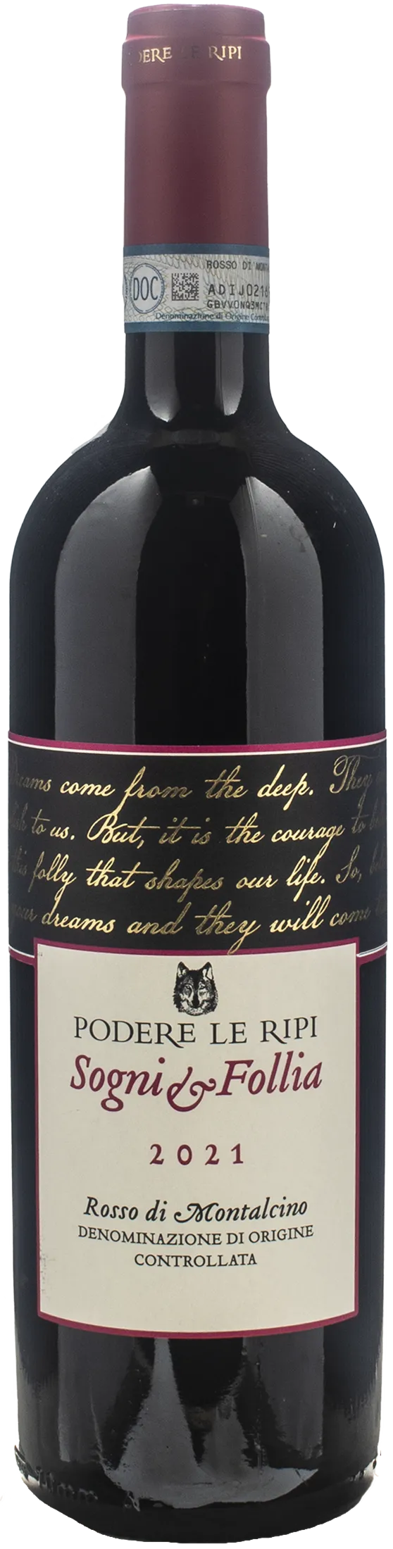 Le Ripi Rosso di Montalcino Sogni e Follia 2021