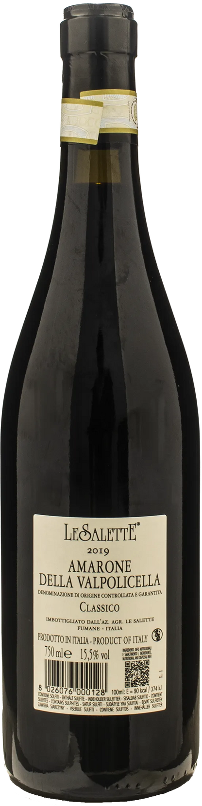 Le Salette Amarone della Valpolicella Classico La Marega 2019