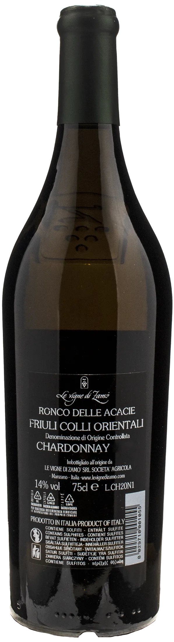 Le Vigne di Zamo Chardonnay Ronco delle Acacie 2020
