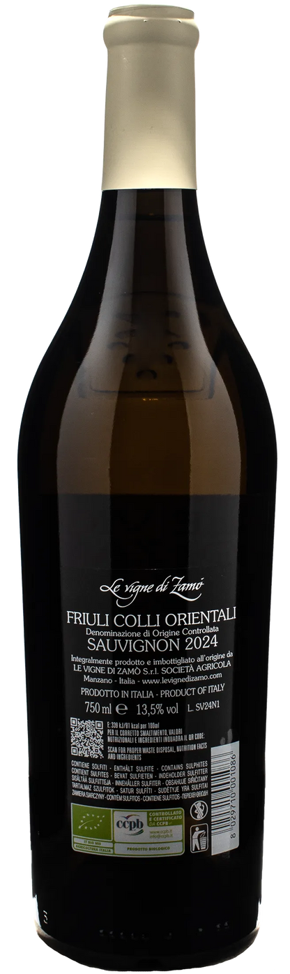 Le Vigne di Zamo Friuli Colli Orientali Sauvignon 2024