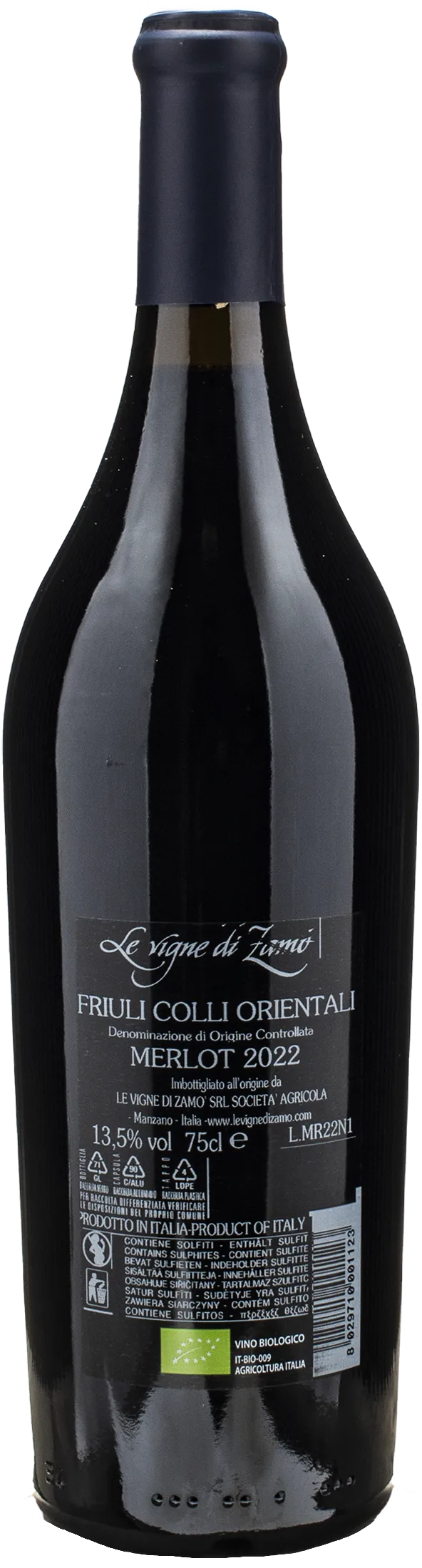 Le Vigne di Zamo Merlot 2022