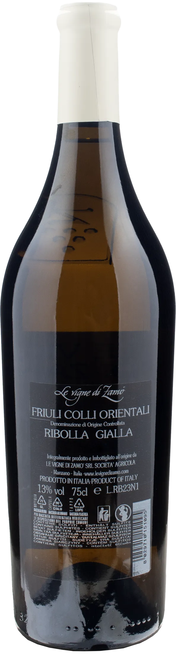 Le Vigne di Zamò Ribolla Gialla 2023