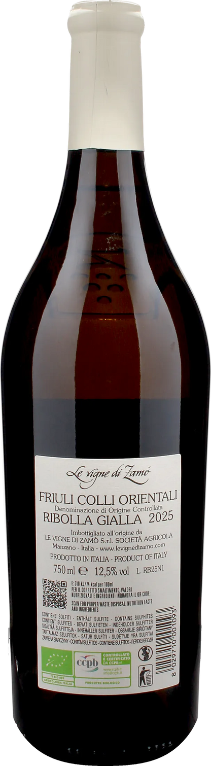 Le Vigne di Zamo Ribolla Gialla 2025