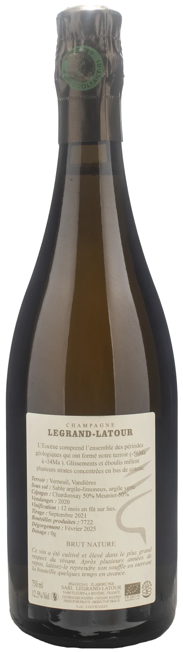 Legrand Latour Champagne Eocene Brut Nature 2020